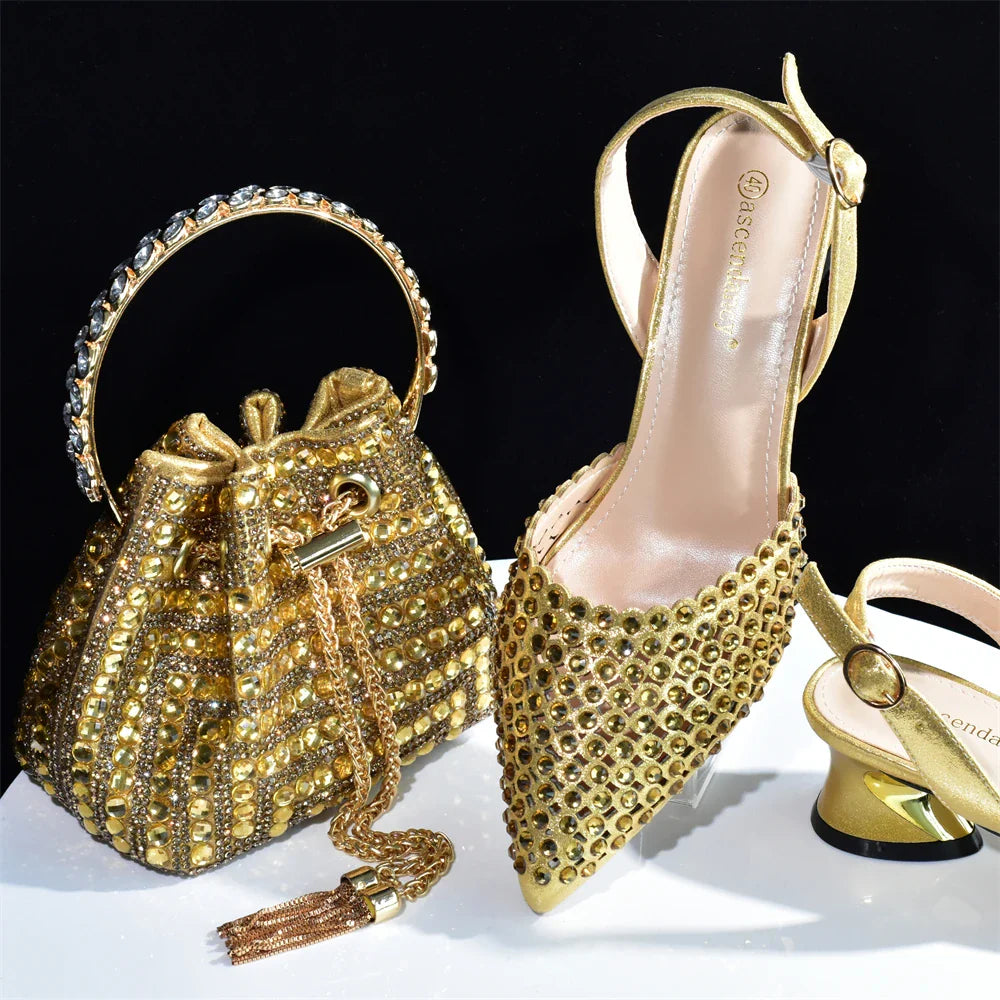 Charming Shoes And Bag Matching Set HAB1-9