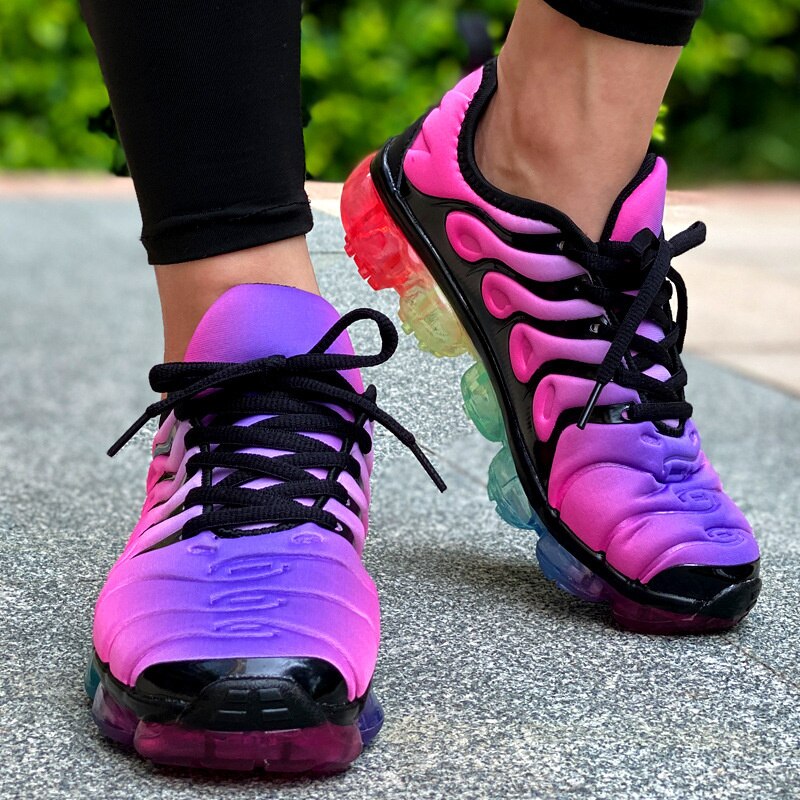 Running Training Fitness Sneakers Summer Women Sports Shoes Silver Juneberry