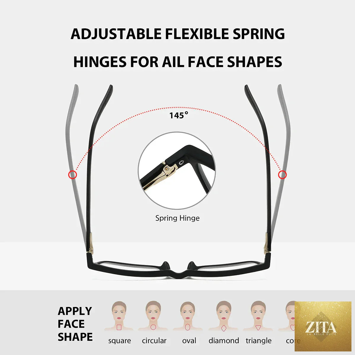 Stevvex square reading glasses with lightweight PC frame, anti-fatigue design, AC lenses, suitable for men and women in summer.