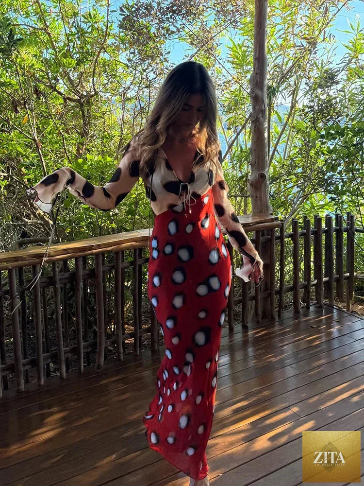 Sexy Printed With Detachable Scarf Women's Shirt Dress Lapel Collar Full Sleeve Button Mini Dresses 2026 Summer Chic Female Robe