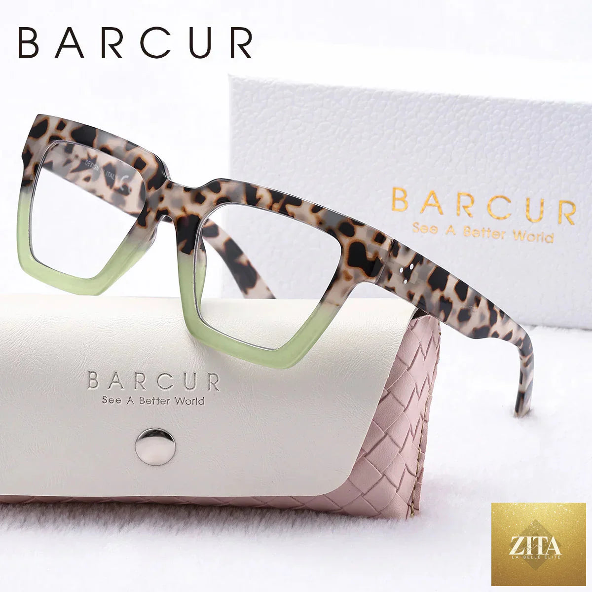 Stevvex pink square reading glasses with thick frame and blue light blocking lenses, lightweight design, suitable for women and men.