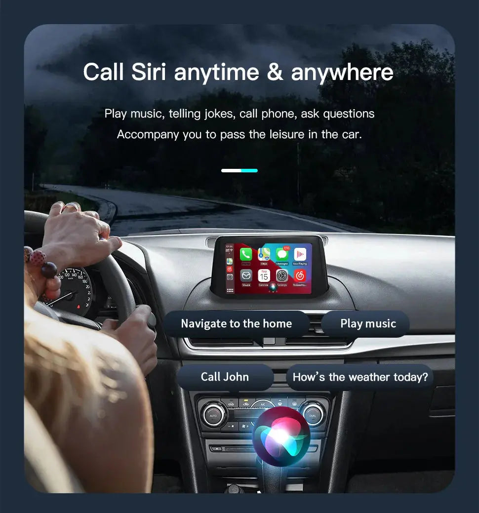 NEW P3 For Wireless Apple CarPlay Android Auto Adapter USB Hub OEM for Retrofit Mazda 2 3 6 CX3 CX5 CX8 CX9 MX5 TK78669U0C Kit ZITA LA BELLE ÉLITE