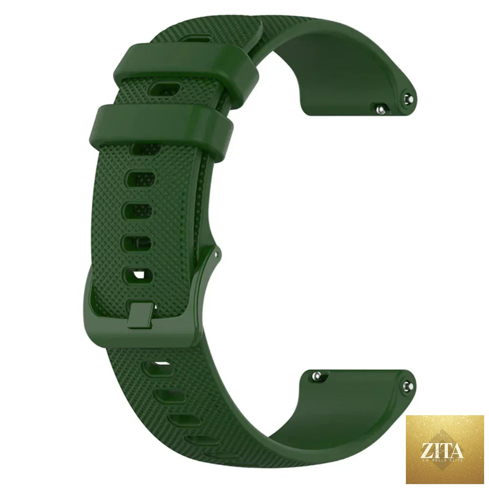 Coros silicone sport watch strap by BandsCo Straps for Pace Series and APEX watches, flexible and durable accessory.