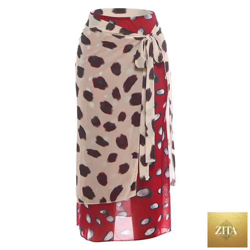 Sexy Printed With Detachable Scarf Women's Shirt Dress Lapel Collar Full Sleeve Button Mini Dresses 2026 Summer Chic Female Robe