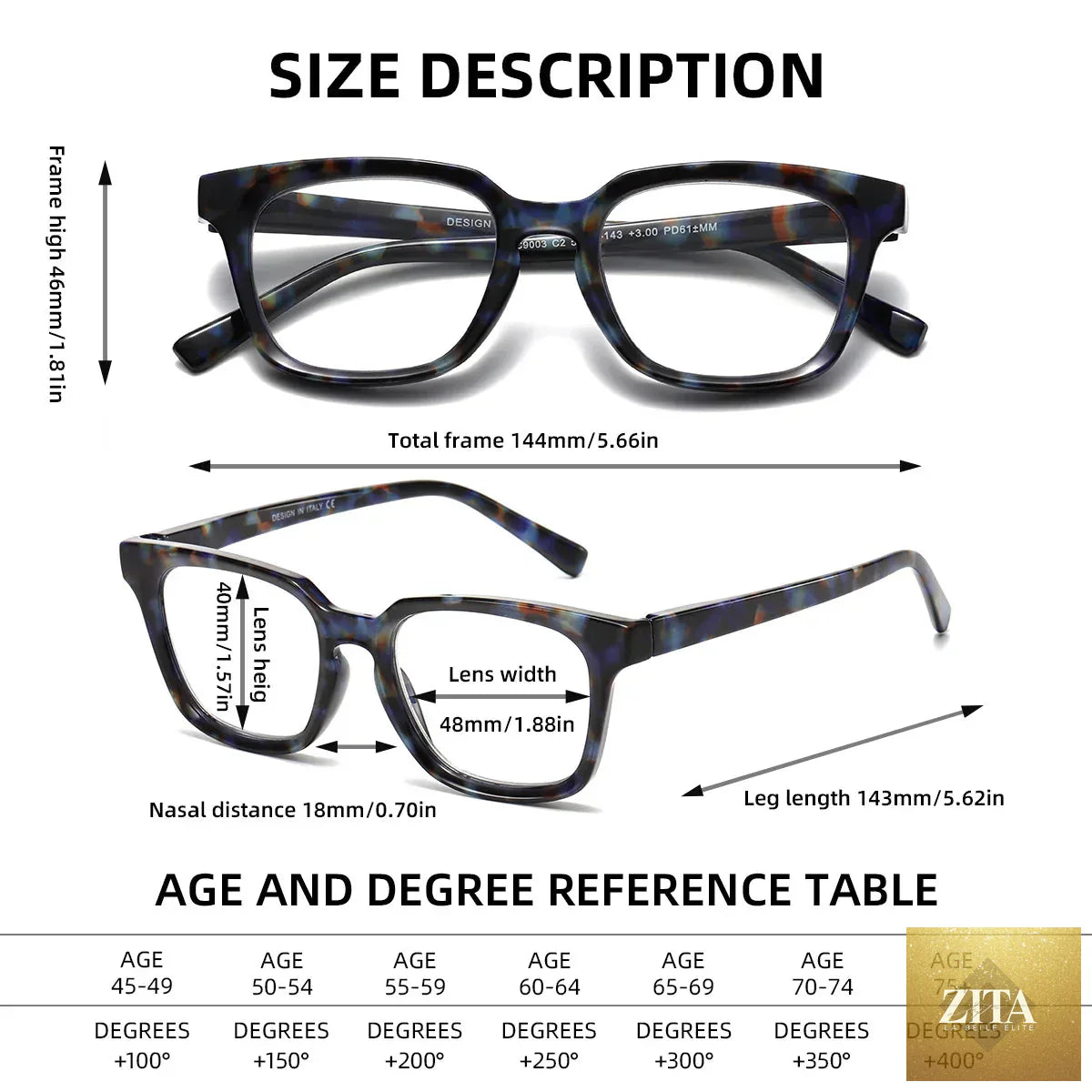Stevvex square reading glasses for men and women with clear lenses, blue light blocking computer glasses, stylish for indoor and outdoor use.