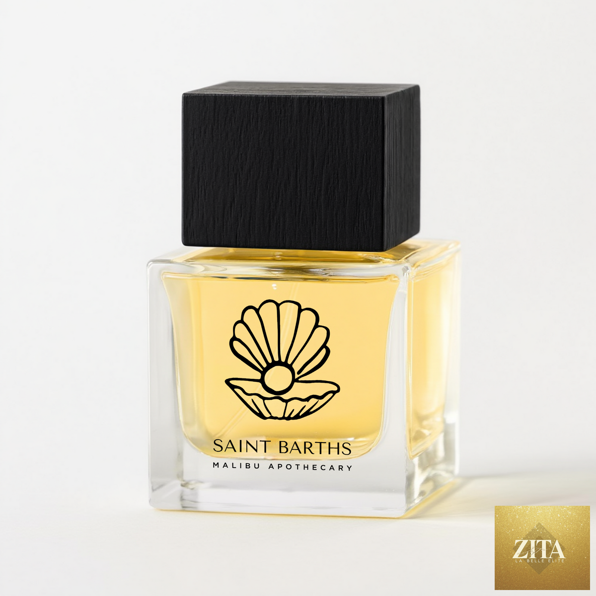 Malibu Apothecary Saint Barths 50mL roller parfum bottle, elegant Eau de Parfum with natural floral and citrus notes