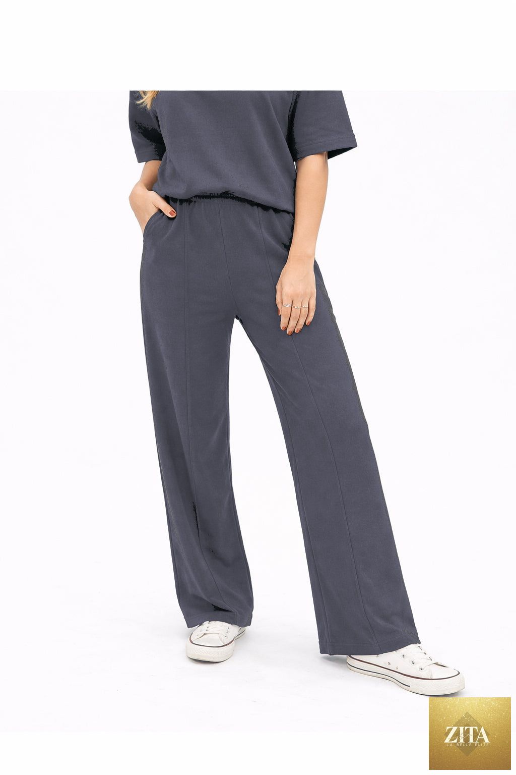 Butter Soft Pants, Slate Blue