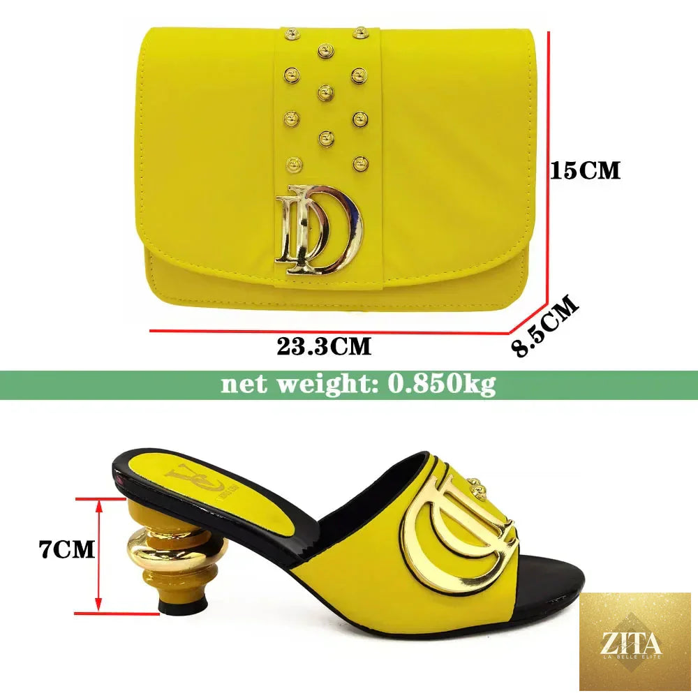 Elegant Italian shoes and matching bags set by EdleessFashion, featuring luxurious design and stylish accessories.