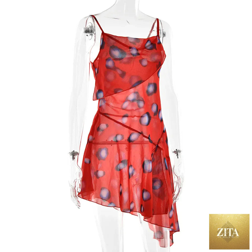 Sexy Printed With Detachable Scarf Women's Shirt Dress Lapel Collar Full Sleeve Button Mini Dresses 2026 Summer Chic Female Robe