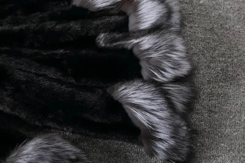 Hooded Loose Faux Fur Jacket Women Thick Autumn Winter Korean Maxi Coat Long Warm Luxury Fur Parkas Bontjas Furry Outerwear ZITA LA BELLE ÉLITE