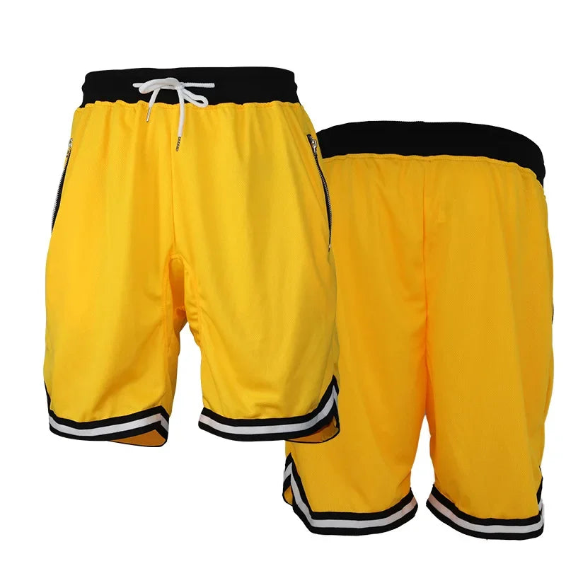 Men's THRIXINE quick dry gym jogger shorts in various colors, lightweight and breathable for active wear.