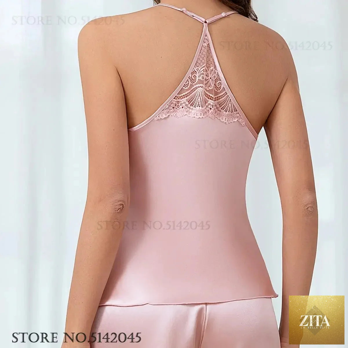 Sexy Suspender Pajamas Set Strap Top&shorts Loungewear Summer Silk Satin Sleepwear Intimate Lingerie Loose Home Clothes Pijamas