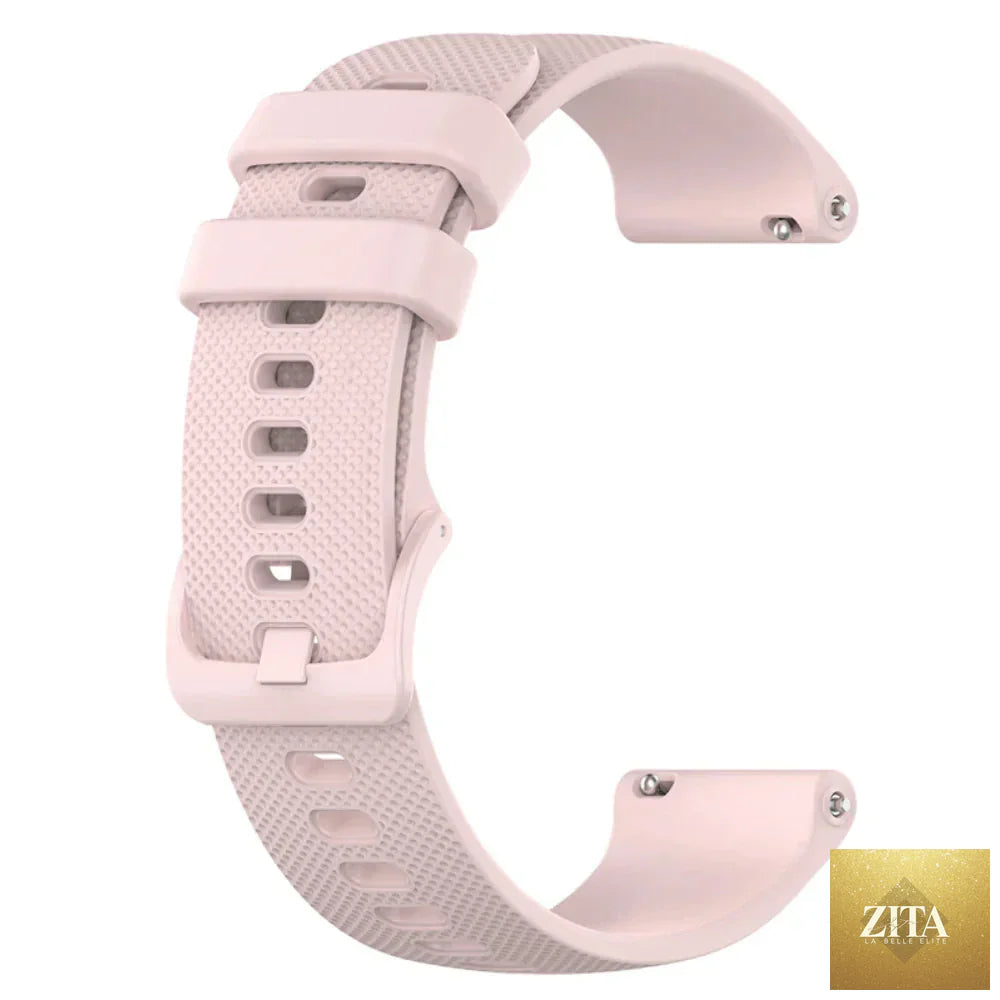 Coros silicone sport watch strap by BandsCo Straps for Pace Series and APEX watches, flexible and comfortable for active wear.