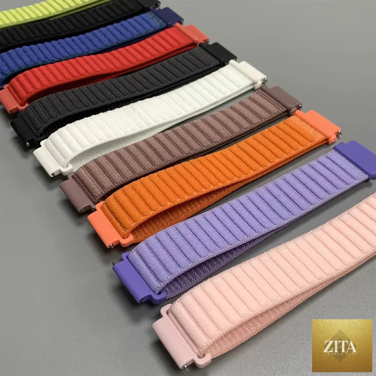 Coros nylon breathable smartwatch band by BandsCo Straps, shown on a sleek COROS smartwatch for comfortable everyday wear.