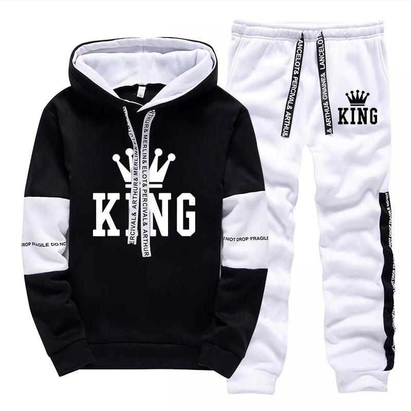 Sports Hot Sale Men's Tracksuit Hooded Long Sleeves Pants Outdoors Mens Clothing Hot Sales Streetwear ZITA LA BELLE ÉLITE