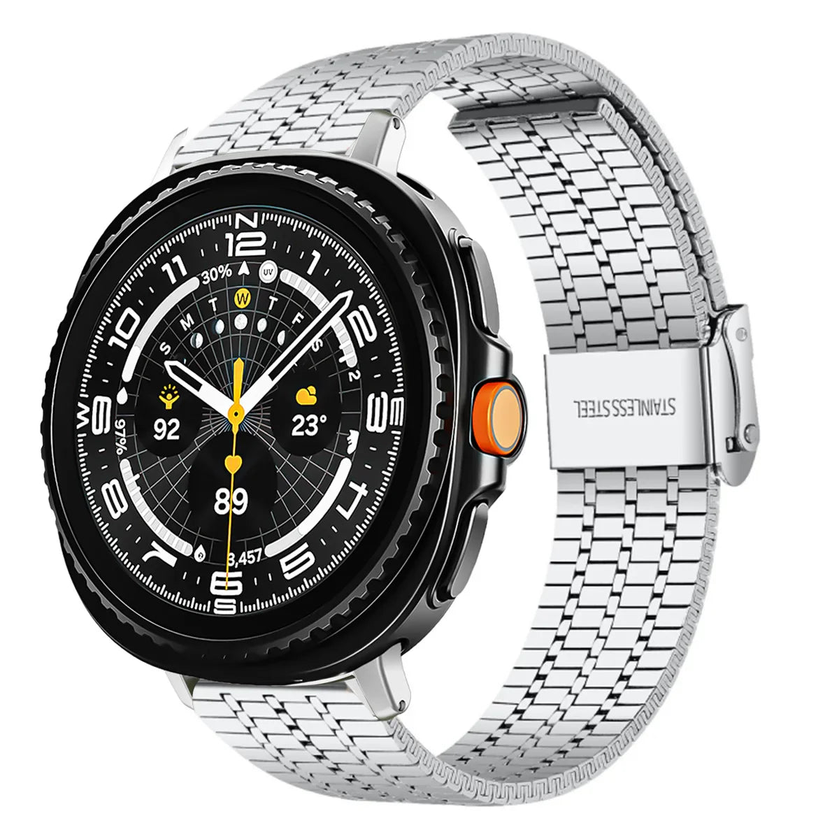 Galaxy 8, Galaxy 8 Classic Stainless Steel Band Polished