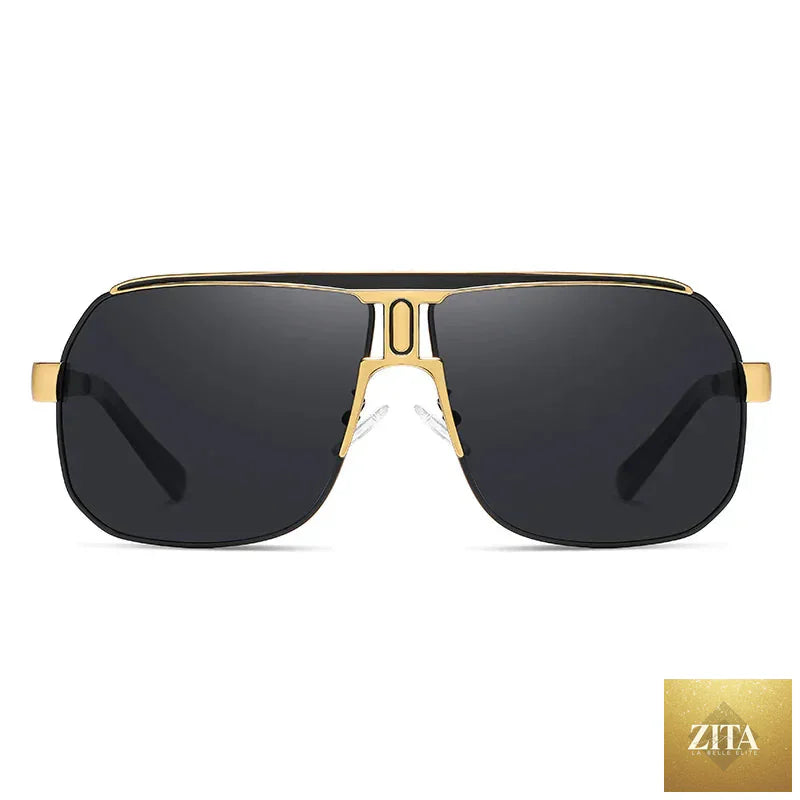 Stevvex BARCUR polarized sports sunglasses for men with gradient lenses, UV400 protection, ideal for fishing, driving, and outdoor activities.