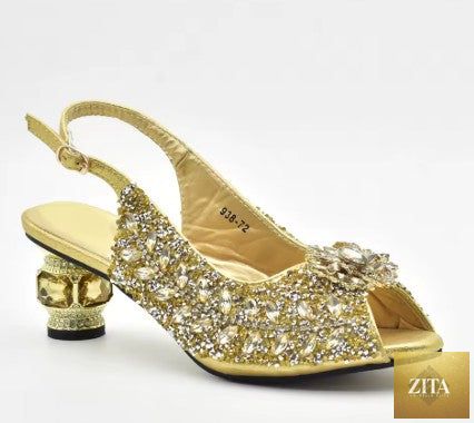 Elegant Italian shoes and matching bag set from EdleessFashion, featuring luxurious design and stylish accessories.