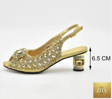 Elegant Italian shoes and matching bag set by EdleessFashion, featuring luxurious design and high-quality craftsmanship.