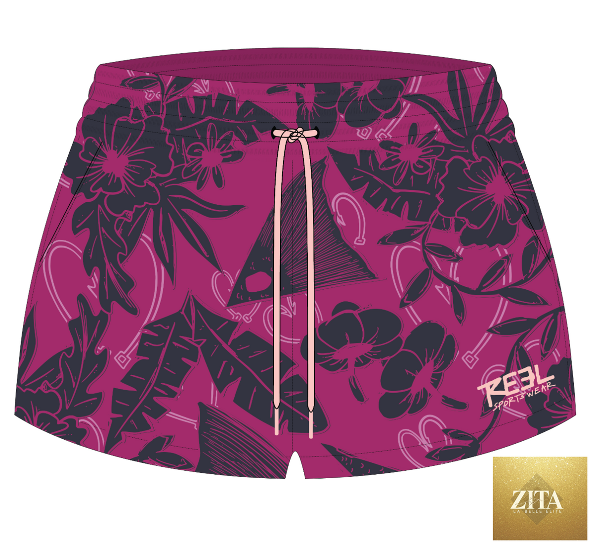 Reel Sportswear Gypsea Shorts, casual bottoms with a relaxed fit, shown in a screenshot with a comfortable design and stylish look.