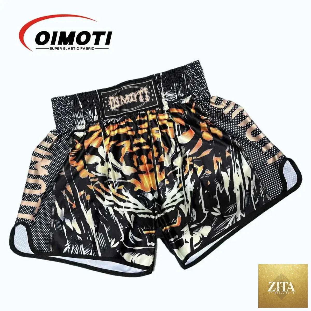 Men's elastic quick-dry sports shorts by Zita La Belle Elite, showing a lightweight, breathable athletic shorts design.