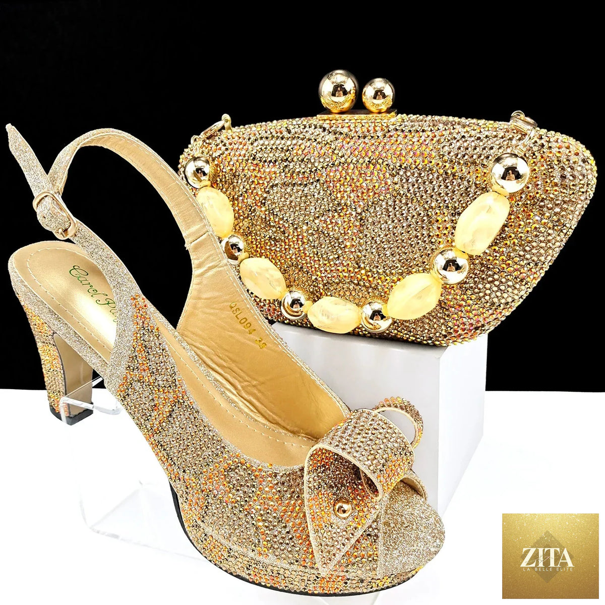 Elegant Italian shoes and matching bags set by EdleessFashion, featuring luxurious design and high-quality craftsmanship.