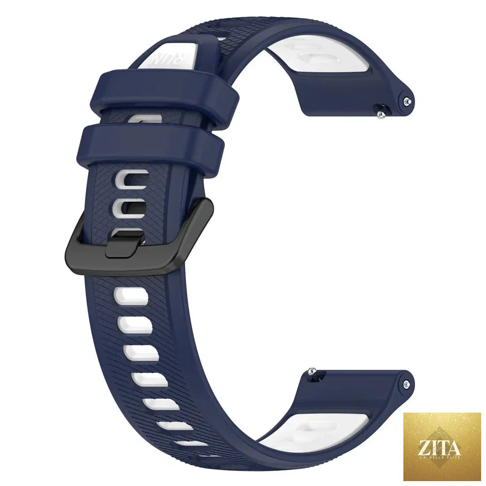Coros silicone sport watch strap for Pace Series and APEX watches, flexible and durable BandCo Straps accessory.