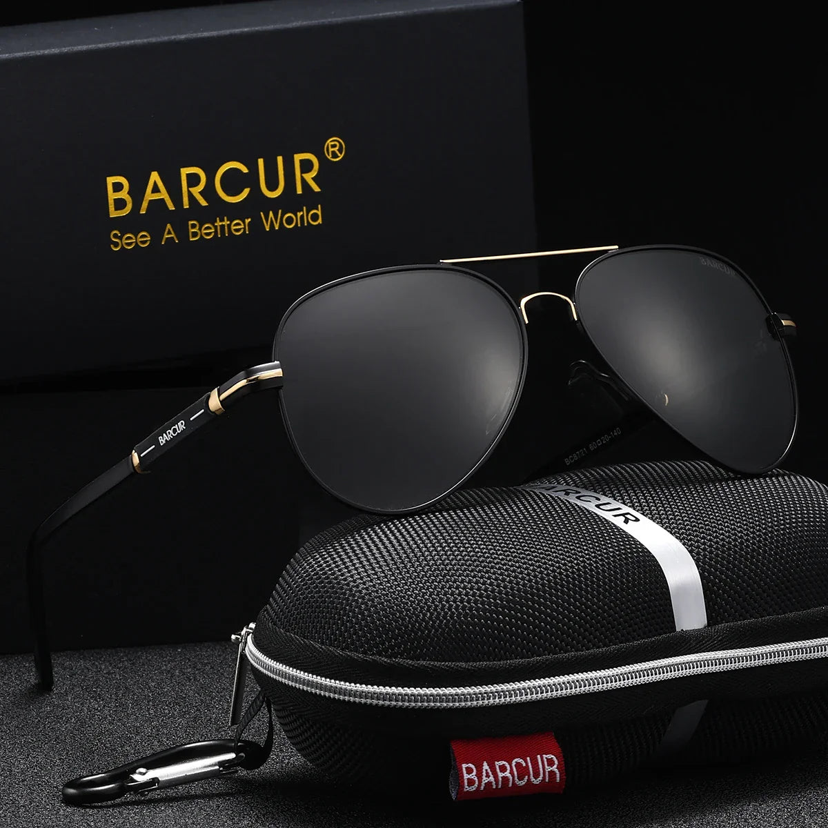 Stevvex BARCUR retro chic men's oversized pilot sunglasses with mirrored TAC lenses and stainless steel frame for outdoor sun protection.