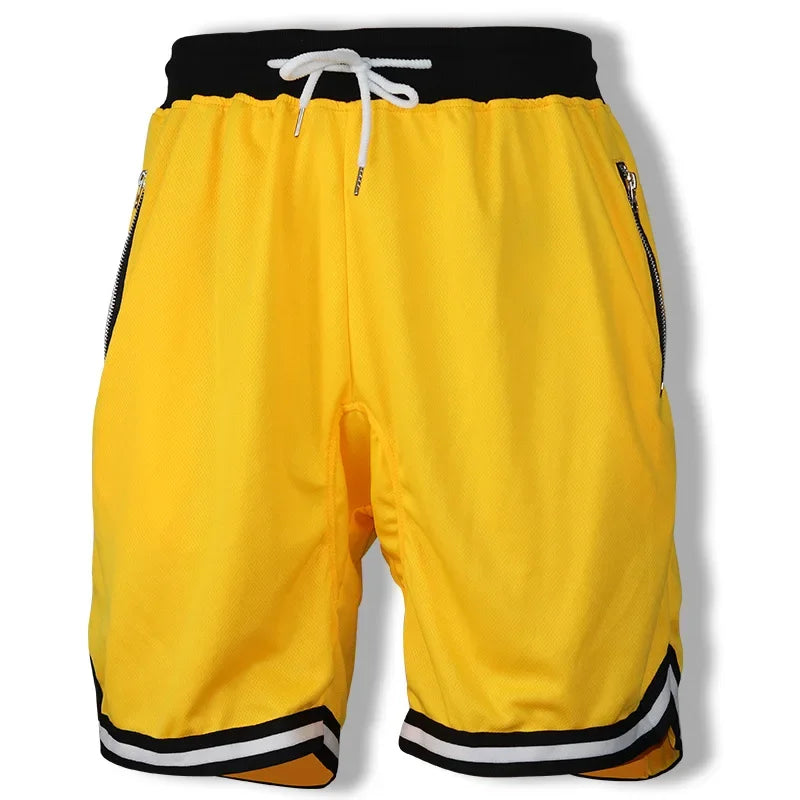 Men's THRIXINE quick dry gym jogger shorts in various colors, lightweight athletic shorts for active wear.