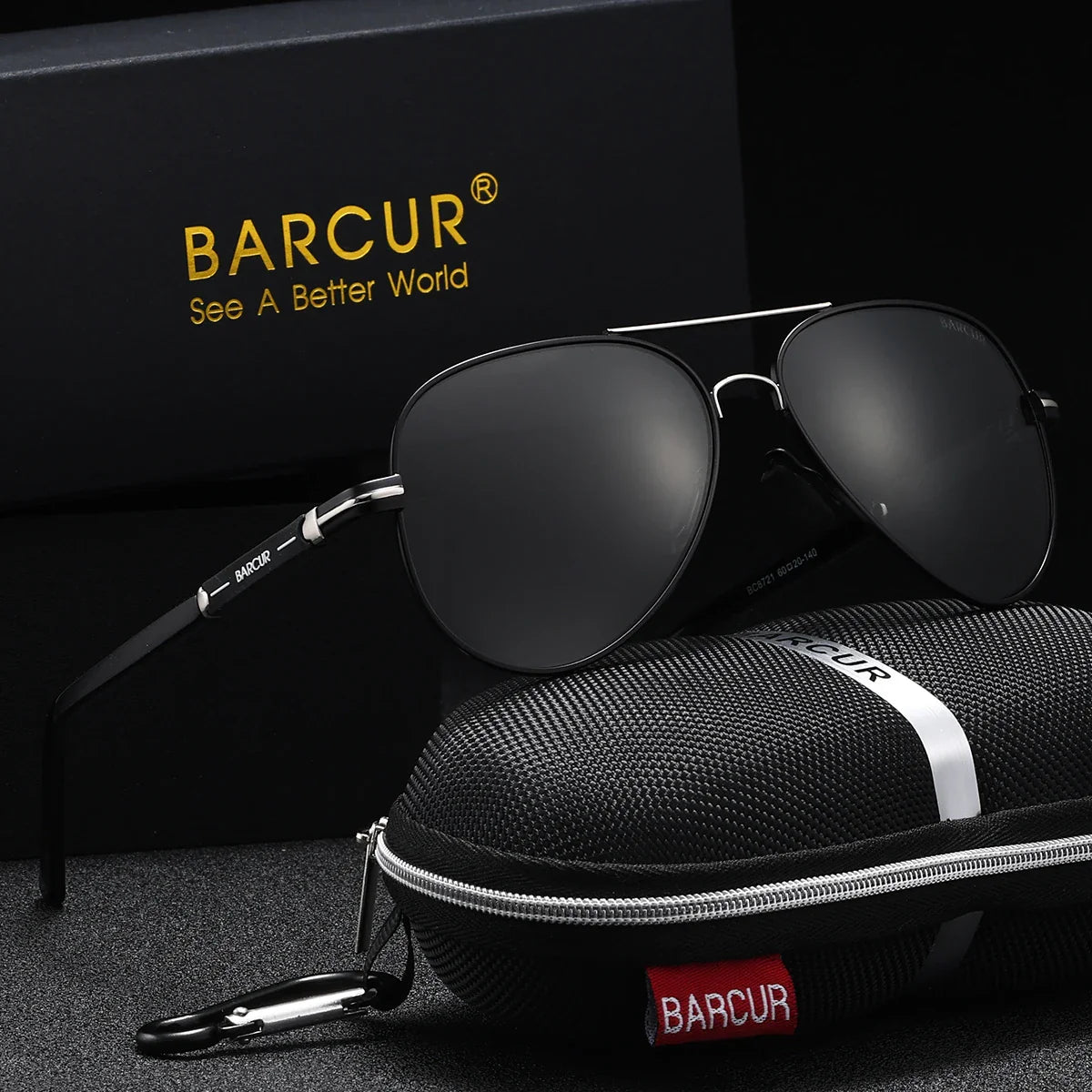 Stevvex BARCUR retro chic men's oversized pilot sunglasses with mirrored TAC lenses and stainless steel frame for outdoor sun protection