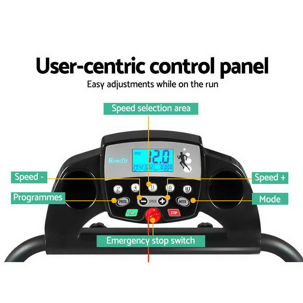 Everfit Treadmill Electric Home Gym Fitness Exercise Machine Foldable Ozdingo