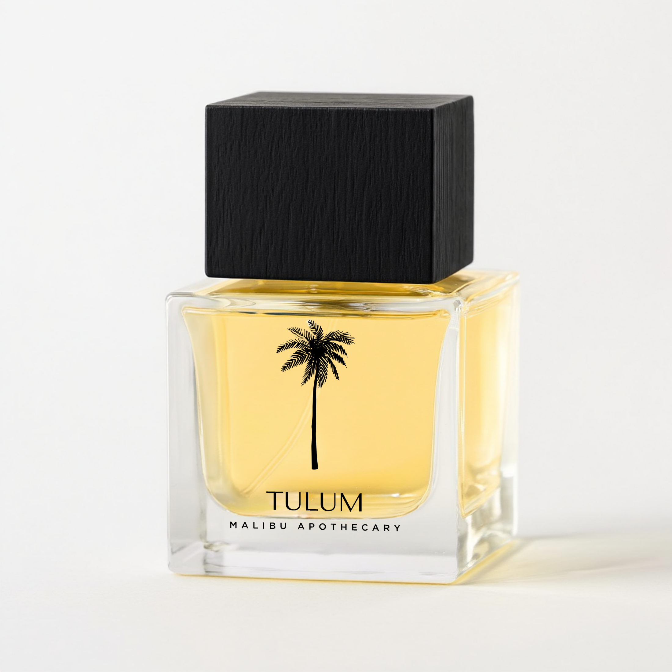 Malibu Apothecary Tulum 50mL Eau de Parfum roller parfum with natural botanical scent in a sleek glass bottle.