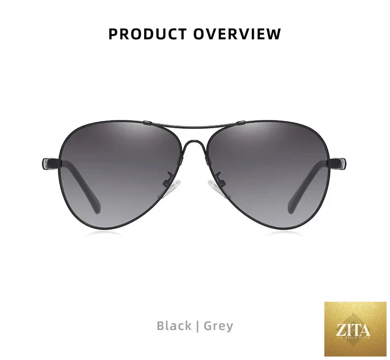 Stevvex BARCUR polarized pilot sunglasses for men with gradient mirror lenses, stainless steel frame, UV400 protection, ideal for outdoor activities.