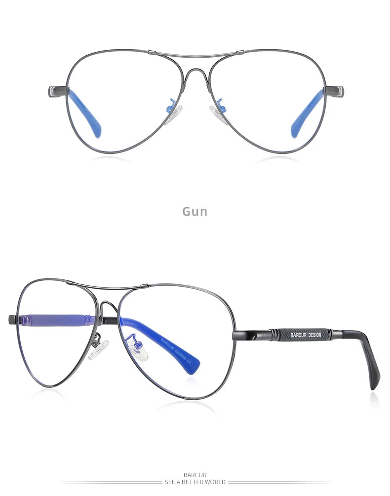 Stevvex BARCUR polarized pilot sunglasses for men with gradient mirror lenses, stainless steel frame, UV400 protection, ideal for outdoor activities.