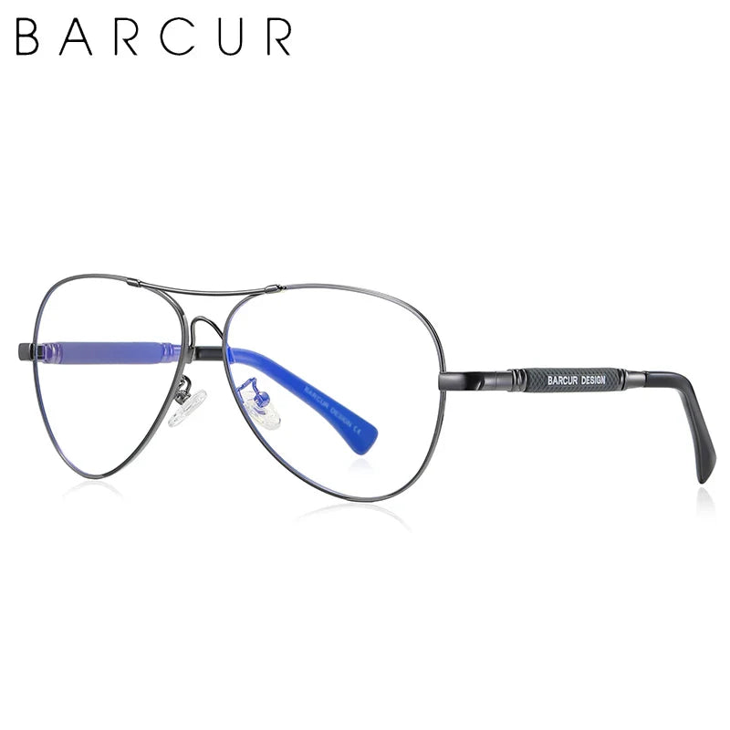 Stevvex BARCUR polarized pilot sunglasses for men with gradient mirror lenses, stainless steel frame, UV400 protection, ideal for outdoor activities