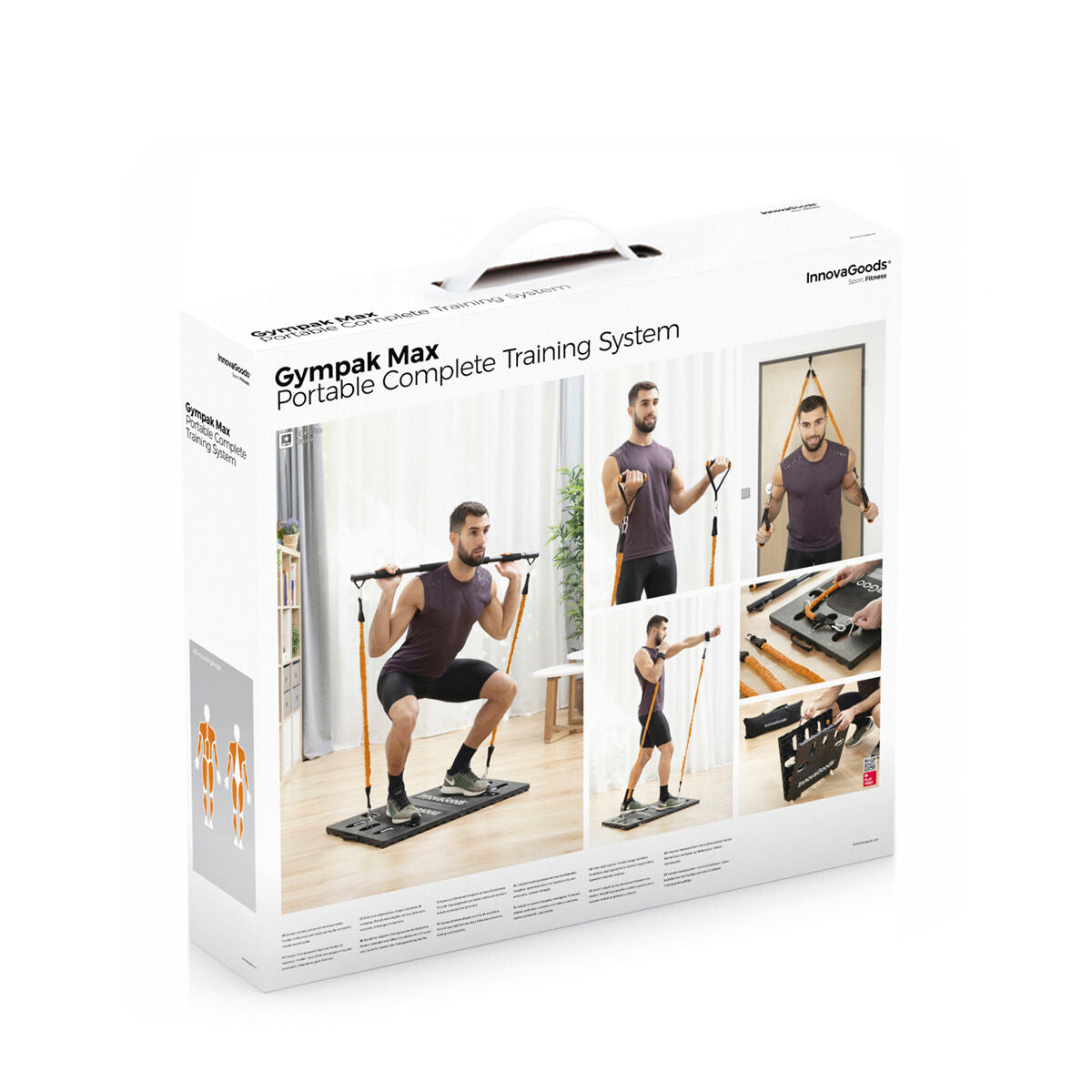Integrated Portable Training System with Exercise Guide Gympak Max Bigbuy