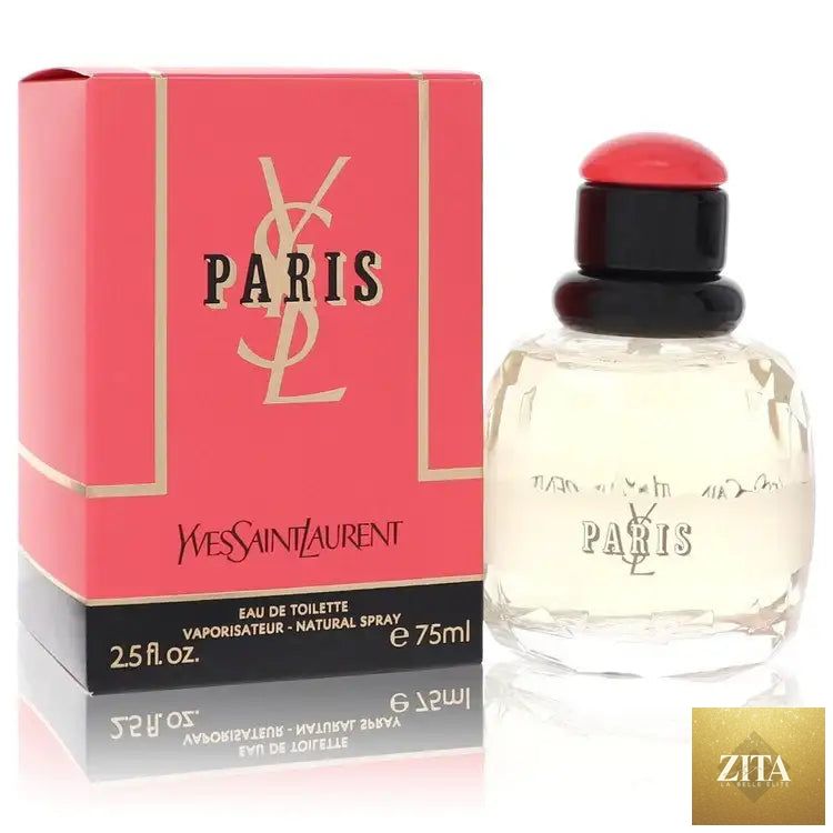 Yves Saint Laurent Paris perfume for women, elegant bottle of Gamer Scents fragrance with floral and woody notes.