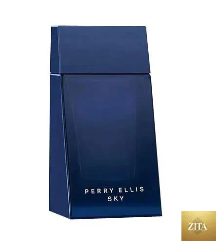 Mandotos Perry Ellis Aqua Citrus men's 3.4 oz EDT bottle with blue and silver packaging, citrus scent and sleek design