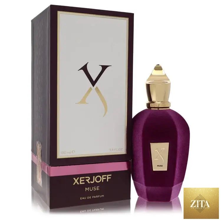 Unisex Muse by Xerjoff cologne bottle with elegant design, displayed on a neutral background, representing luxury scent from Gamer Scents