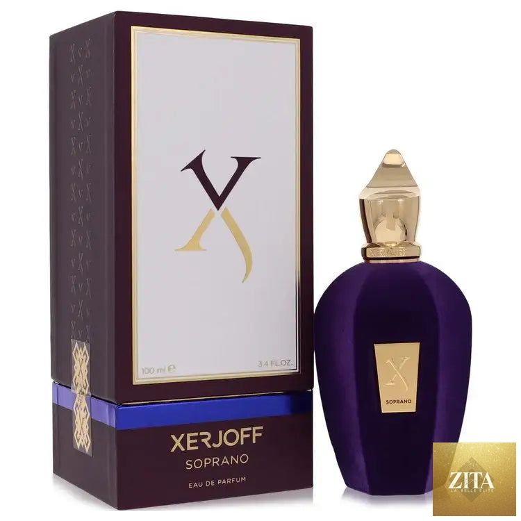 Unisex Soprano perfume by Xerjoff from Gamer Scents, featuring a sleek bottle with elegant design and premium fragrance packaging.