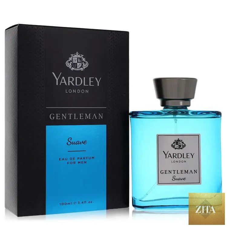 Yardley Gentleman Suave cologne for men, featuring a sleek bottle from Gamer Scents, with a sophisticated design and classic scent.