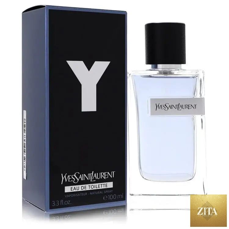 Yves Saint Laurent Y cologne for men, from Gamer Scents, featuring the sleek bottle design and elegant fragrance display.