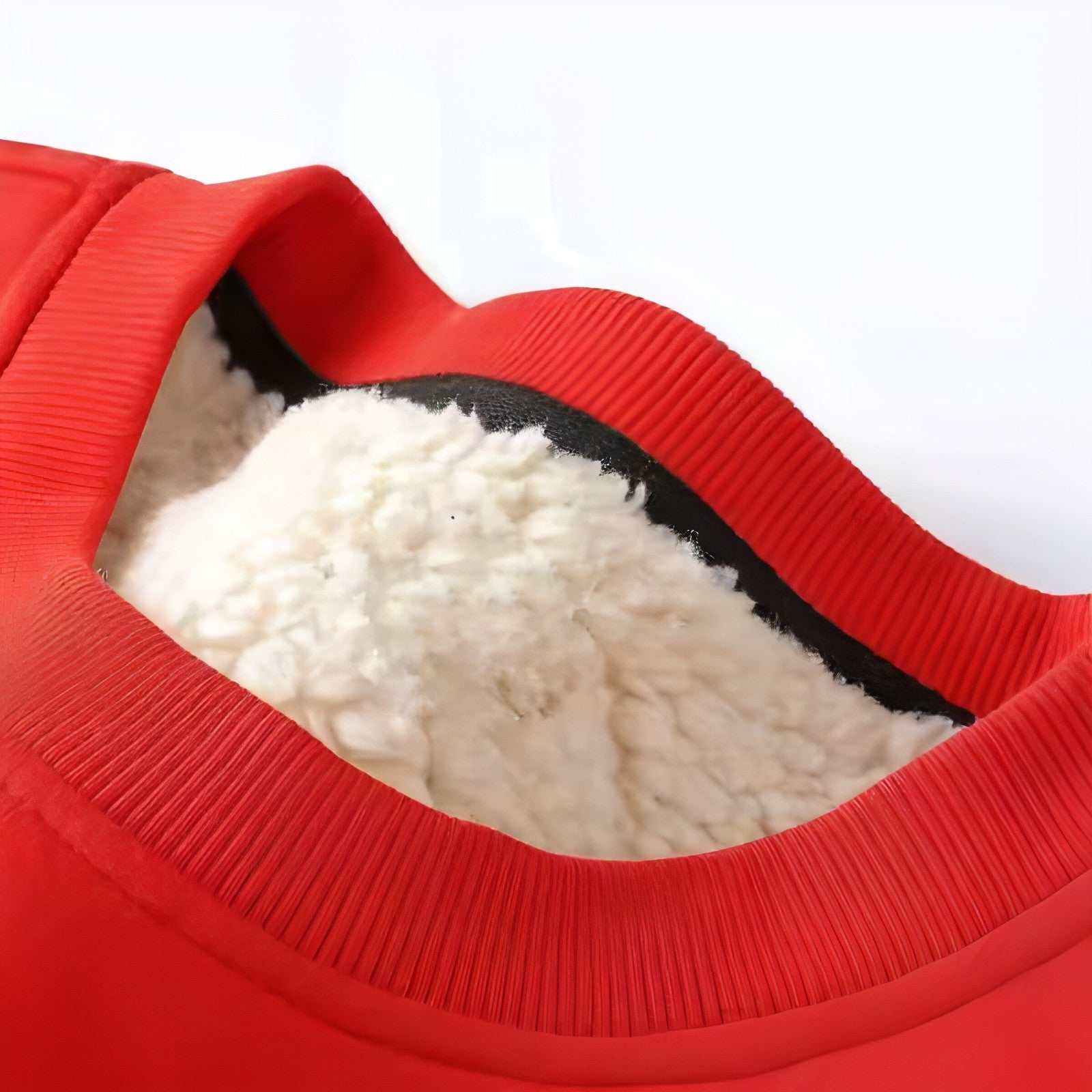 Winter Lambskin Sweater Women's Men's Carmine Juneberry