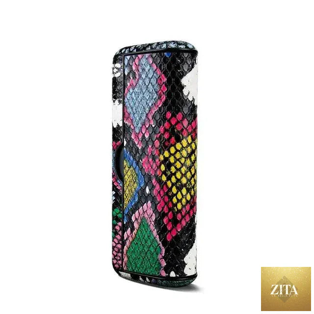 Mandotos snake leather case featuring a sleek animal-inspired design, perfect for stylish protection of your device.