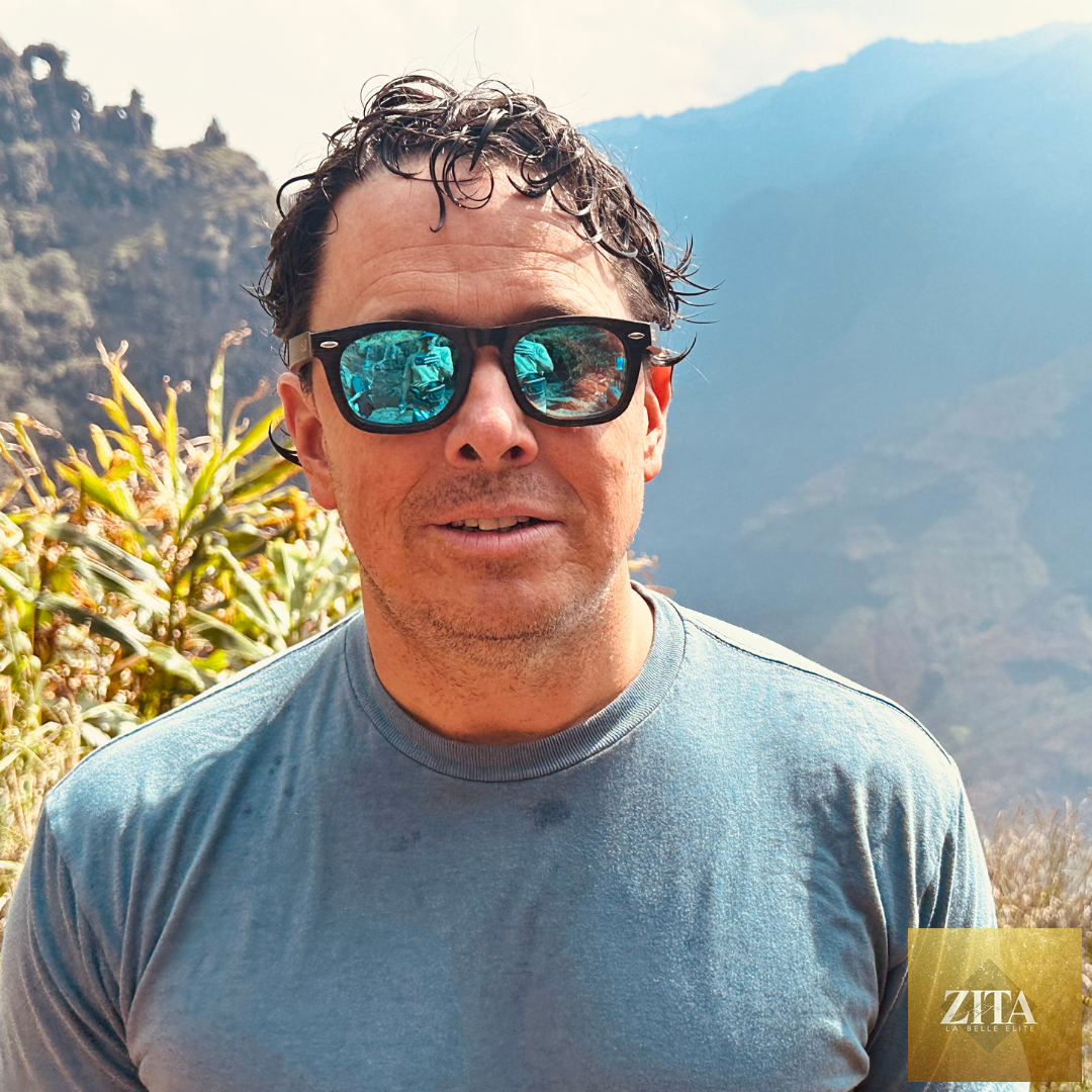 Black bamboo floating sunglasses by Eastern Outer with sleek design and polarized lenses, perfect for outdoor activities.