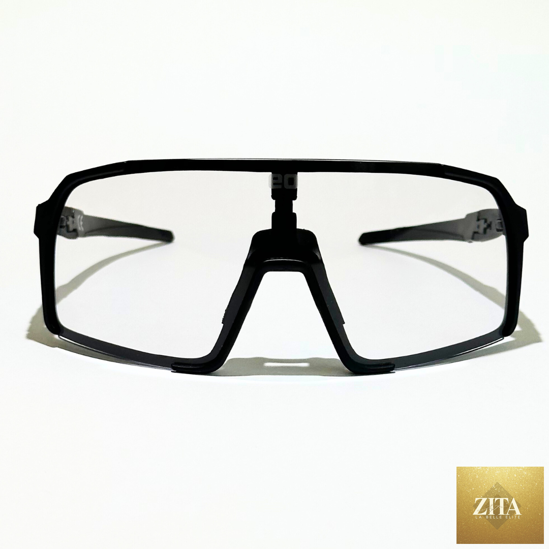 Eastern Outer Uno Mas Photochromic+ sunglasses with black frames and photochromic lenses, designed for versatile sun protection.