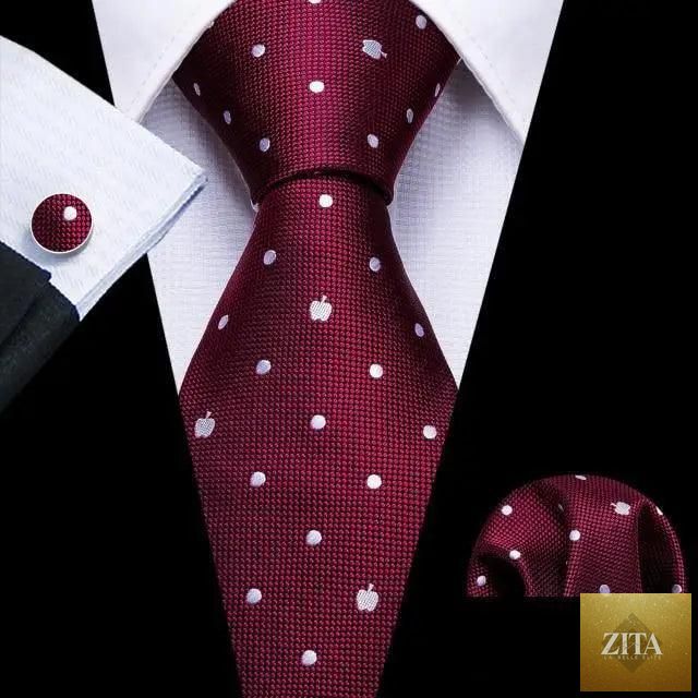 Elegant Stevvex silk men's necktie set featuring a stylish fashion tie for weddings, parties, and business casual suits.