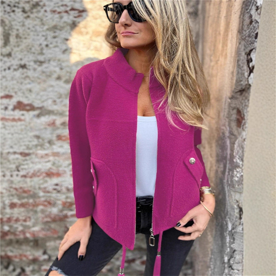 Women's Professional Blazer Suit - Lapel Jacket - Multiple Colors