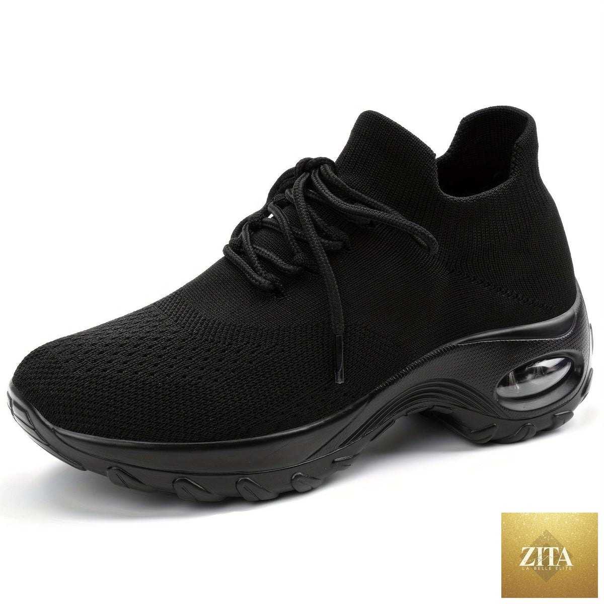Women’s lightweight cushioned breathable arch sneakers from Trendy Attic Store01, showing the comfortable design and stylish look.