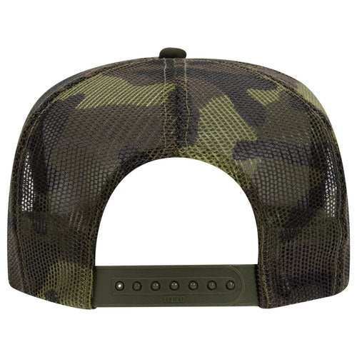 Carry Girl Gear America '76 Trucker hat with camouflage back design, celebrating 250 years, in a limited edition style.